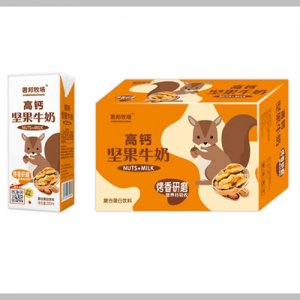 君邦牧场高钙坚果牛奶复合蛋白饮料