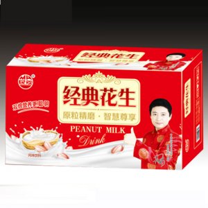 民欢经典花生风味饮料箱装