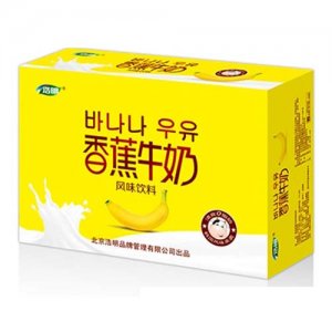 1x20浩明香蕉牛奶风味饮品箱装