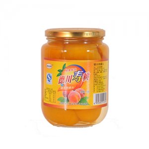 德盛恒750g糖水桃罐头
