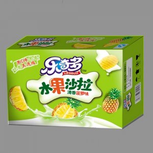 乐奇多水果沙拉菠萝味箱装
