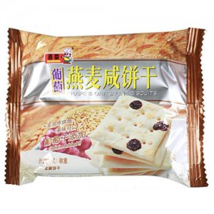 百荣葡萄燕麦咸饼干