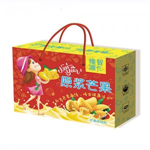 悦阳维智源原浆芒果果味饮料488mlx6盒