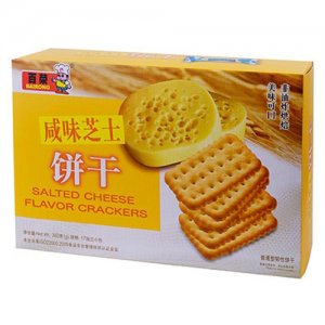 百荣咸乳酪饼干360g