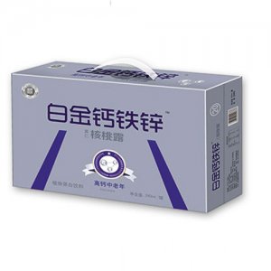 白金钙铁锌果仁核桃露箱装