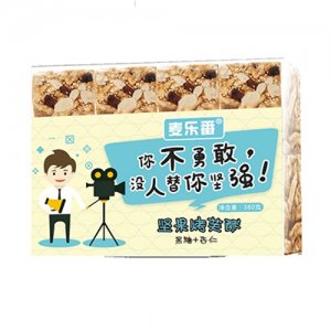 麦乐番坚果烤芙酥黑糖+杏仁380克