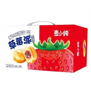麦小纯草莓派面包