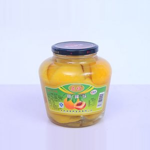 泰裕1200克黄桃水果罐头
