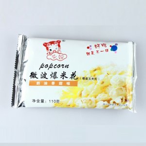 华妞微波爆米花奶油香甜味