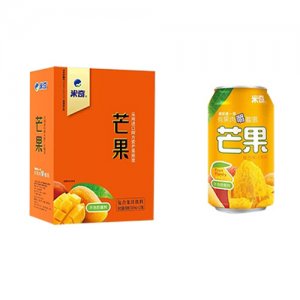 米奇芒果复合果汁饮料310ml×12罐