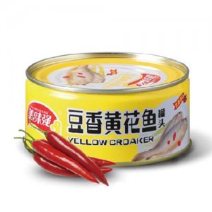 美味强豆香黄花鱼罐头148g