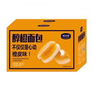 恬尔甜醇橙面包橙皮味箱装