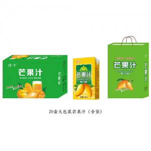 博牛20盒大包装芒果汁(含袋)