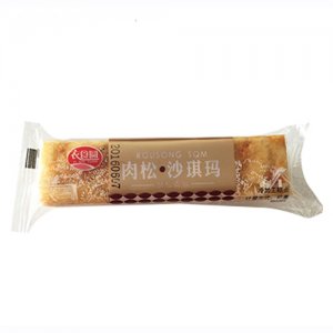衣食圆肉松沙琪玛称重