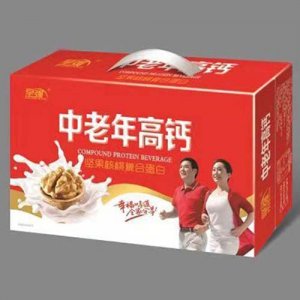 早强中老年高钙坚果核桃蛋白饮料