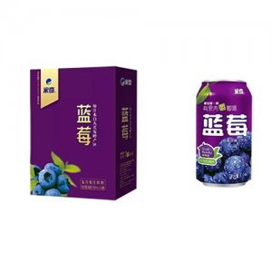 米奇蓝莓复合果汁饮料310ml× 12罐