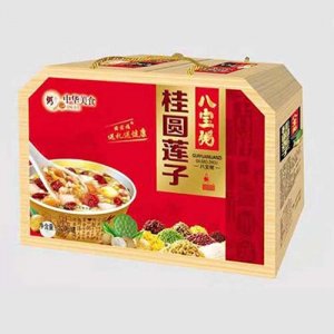 桂圆莲子八宝粥八角礼盒