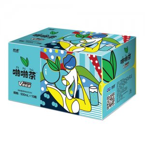欢虎啪啪茶青梅绿茶 箱