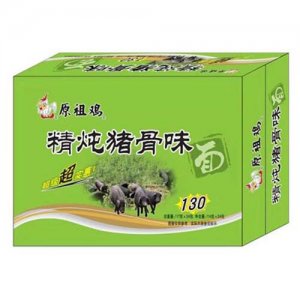 原祖鸡精炖猪骨味面117gX24