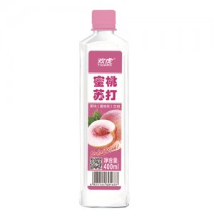 欢虎果味苏打蜜桃味 瓶