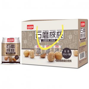 益和源细磨核桃10罐开窗礼盒245ml