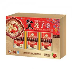 渊缘红枣莲子羹680gX3瓶