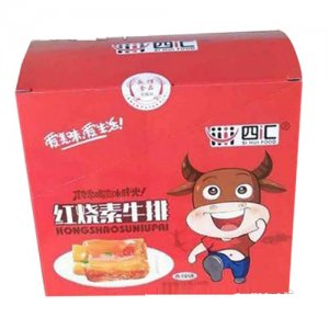 四汇红烧素牛排香辣味