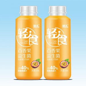 品汇轻食百香果益生菌330ml