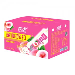 欢虎果味苏打蜜桃味 箱