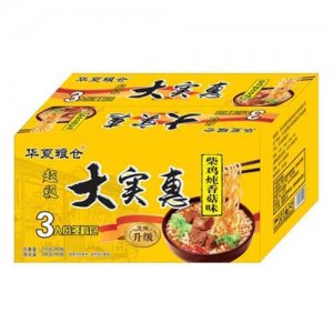 华夏粮仓大实惠柴鸡炖香菇面（箱）
