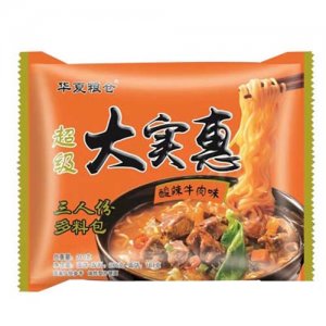华夏粮仓大实惠酸辣牛肉面