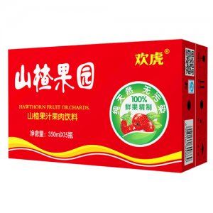 欢虎山楂果园350ml箱