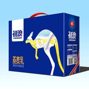 初澳燕麦乳外盒