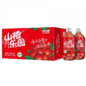 欢虎山楂乐园380ml 瓶+箱