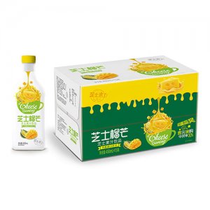 芝士榴芒芝士果汁饮品