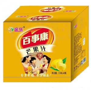 途乐2.58L芒果汁外箱