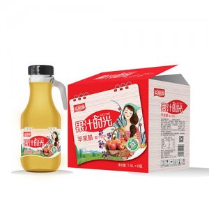 益和源1.5L手柄苹果醋饮料