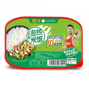 旺福王自热米饭瘦肉豌豆330g