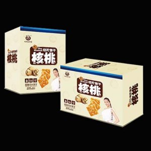 800g伽冠核桃切片饼干礼盒