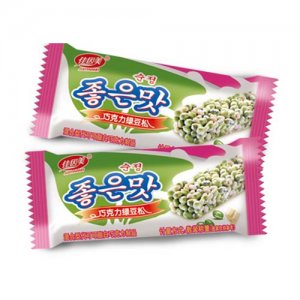 佳因美巧克力绿豆松