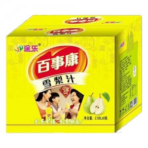 途乐2.58L雪梨汁外箱