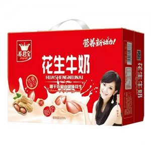 养君宝花生牛奶饮品