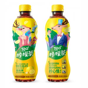 欢虎柠檬茶 瓶