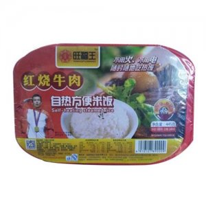 旺福王红烧牛肉自热方便米饭