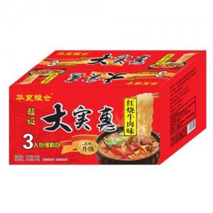华夏粮仓大实惠红烧牛肉面（箱）