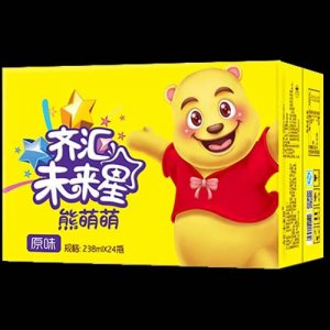 齐汇未来星熊萌萌原味乳酸菌含乳饮品238mlx24瓶