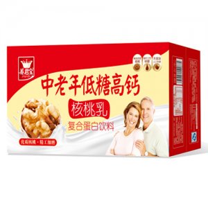 养君宝中老年低糖高钙核桃乳