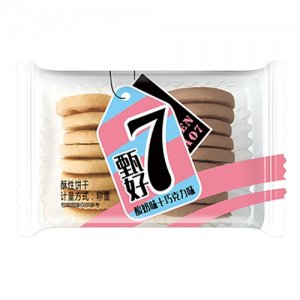 甄好七酥性饼干酸奶+巧克力味
