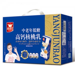 养君宝中老年低糖高钙核桃乳礼盒