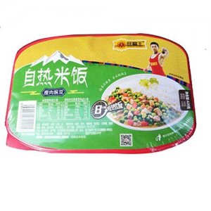 旺福王瘦肉豌豆自热米饭420克